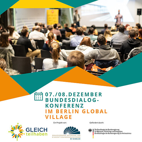 Nächste Woche ist es soweit: Unsere Bundesdialogkonferenz des Projekts GLEICH teilhaben findet am 0.7 und 08. Dezember...