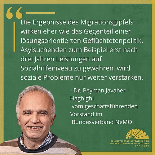 Wir kritisieren die im Migrationsgipfel festgehaltenen Bund-Länder-Beschlüsse zur Geflüchtetenpolitik. „Die Ergebnisse...